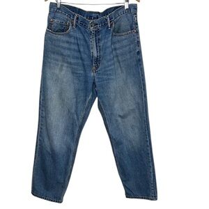 Levi's 550 Relaxed Fit Loose Straight Leg Denim Jeans Men Size W36 L30 BLEMISH